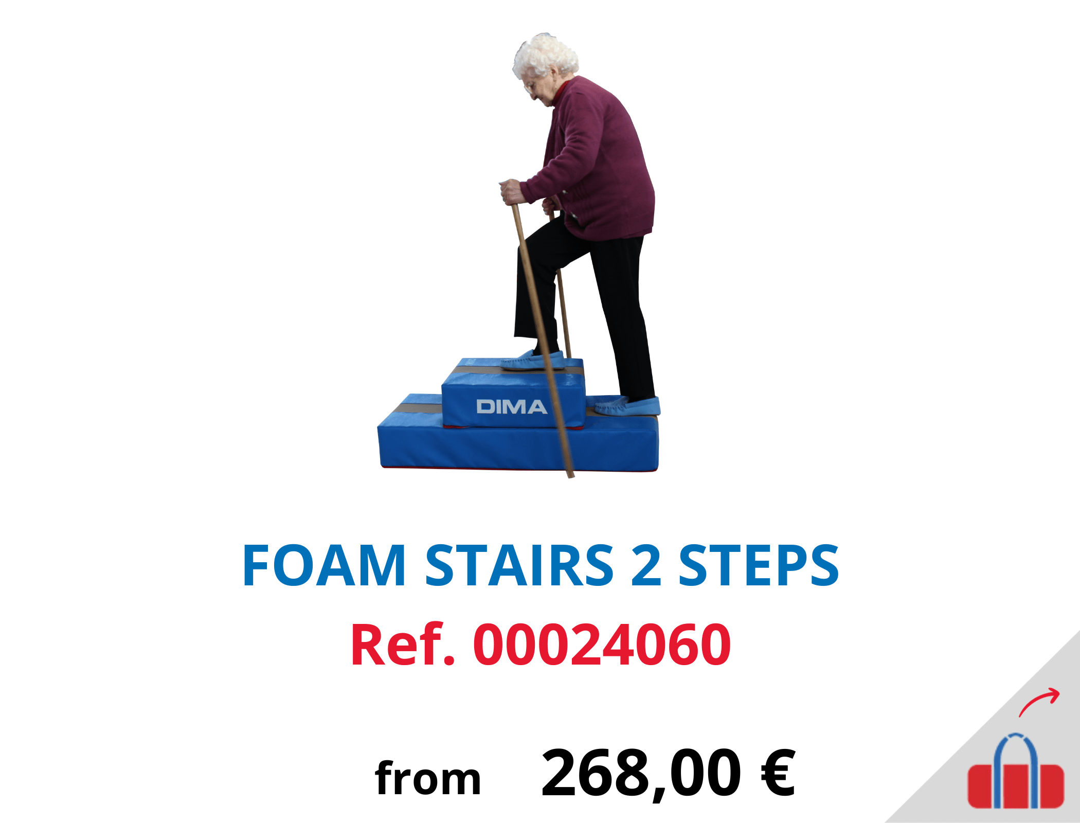 Foam stairs